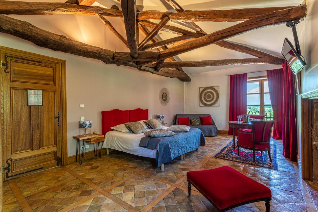 Domaine De La Ruisseliere Hotel Lacenas Buitenkant foto