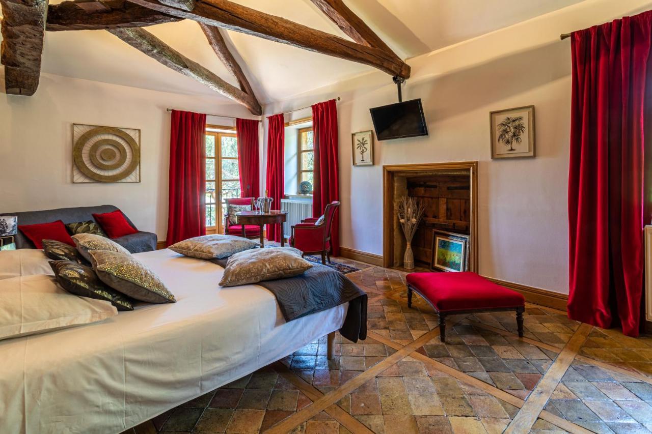 Domaine De La Ruisseliere Hotel Lacenas Buitenkant foto