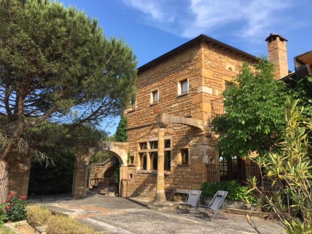 Domaine De La Ruisseliere Hotel Lacenas Buitenkant foto