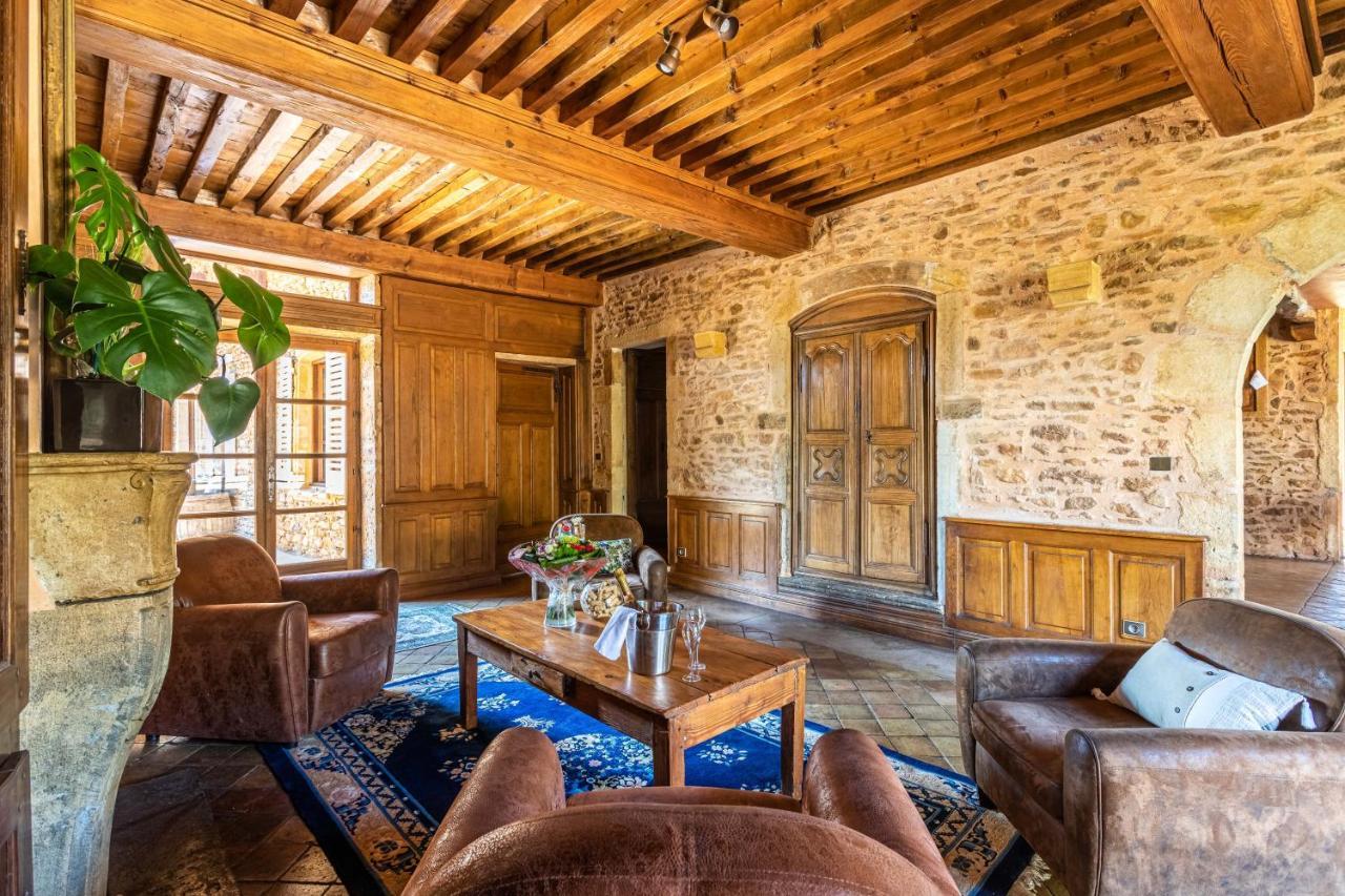 Domaine De La Ruisseliere Hotel Lacenas Buitenkant foto