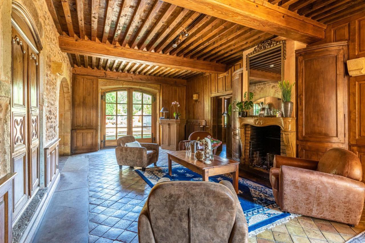 Domaine De La Ruisseliere Hotel Lacenas Buitenkant foto