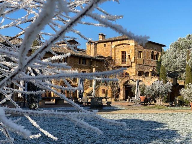 Domaine De La Ruisseliere Hotel Lacenas Buitenkant foto