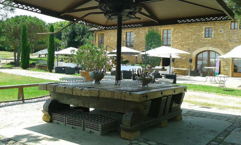 Domaine De La Ruisseliere Hotel Lacenas Buitenkant foto